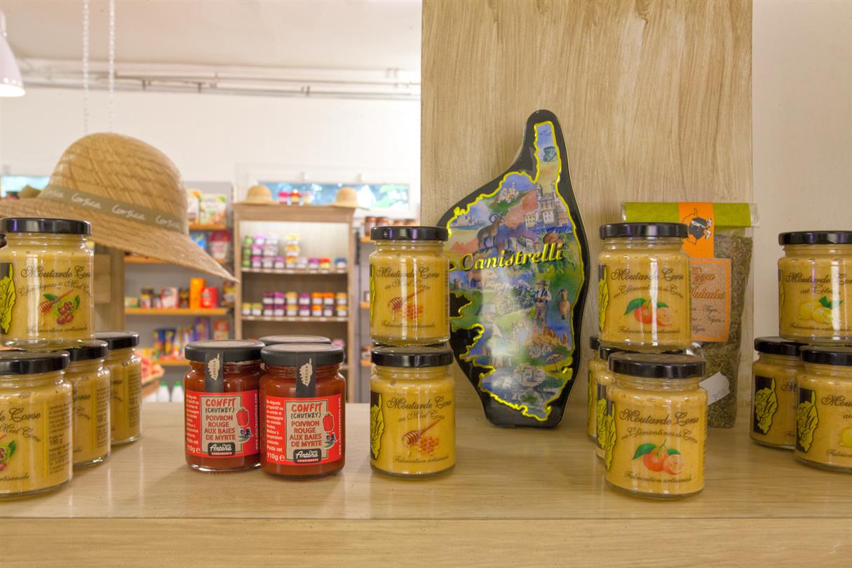 Mini-market del campeggio Bagheera - Campeggio naturista 4 stelle a sud di Bastia