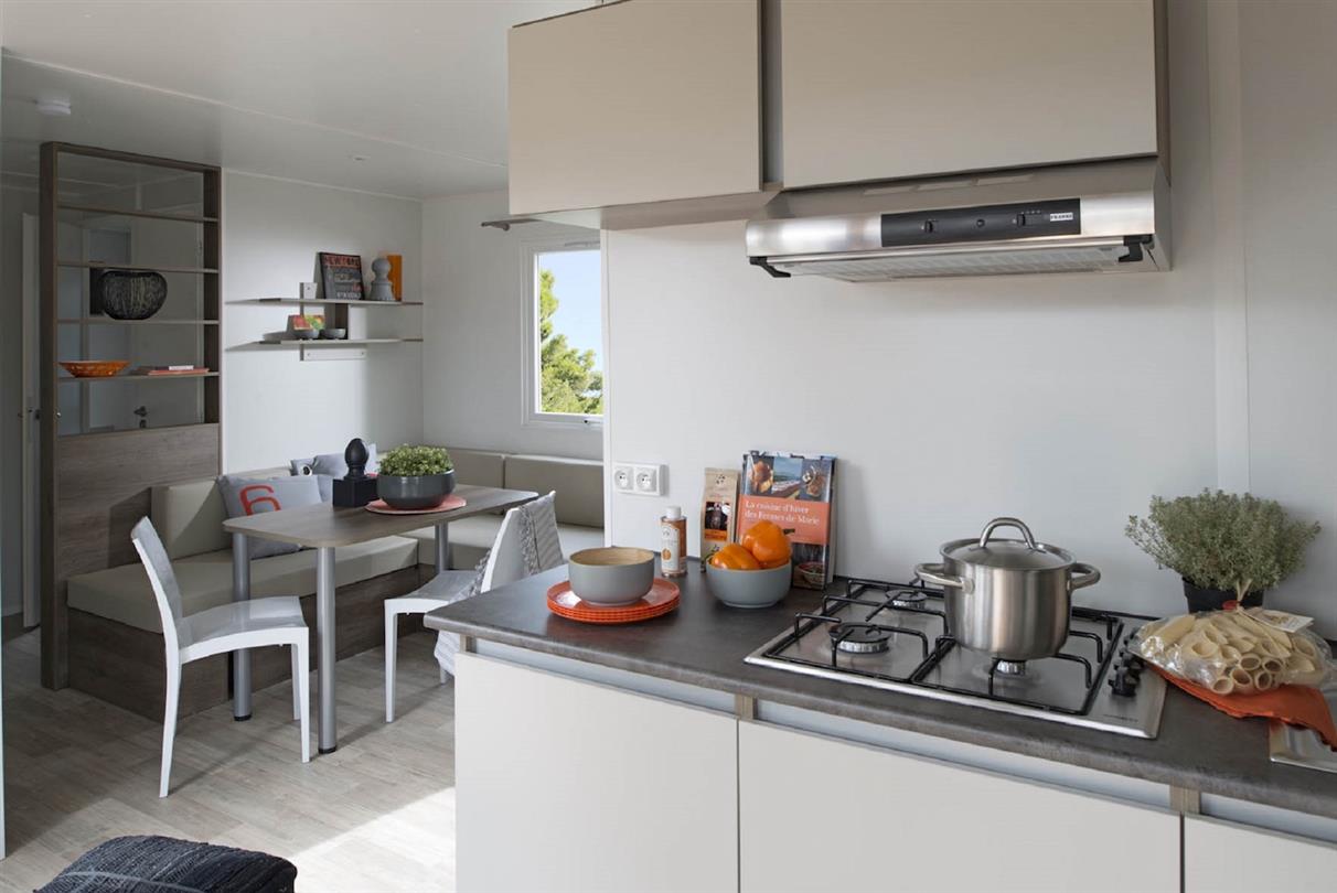 Mobil home 3 stanze 6 persone con vista sul mare tra Bastia e Porto Vecchio