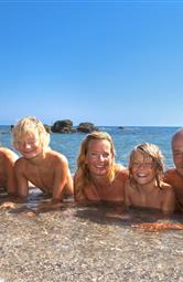 Spiaggia naturista di Bagheera - Campeggio familiare 4 stelle a sud di Bastia