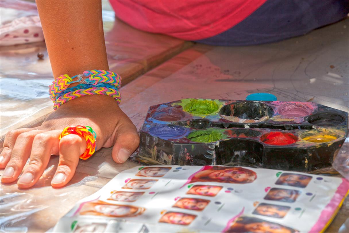 Miniclub per bambini, Bagheera, campeggio naturista 4 stelle in Corsica  