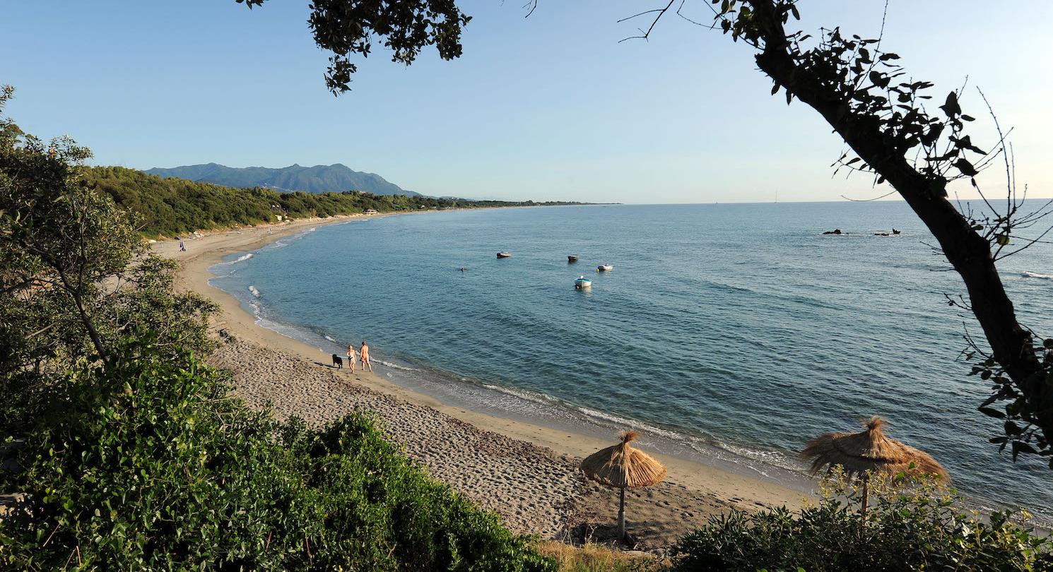 Spiaggia naturista Corsica - Campeggio Bagheera 4 stelle - Campeggio naturista Corsica 