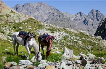 Escursioni equestri in Corsica - Vacanze naturiste Domaine de Bagheera
