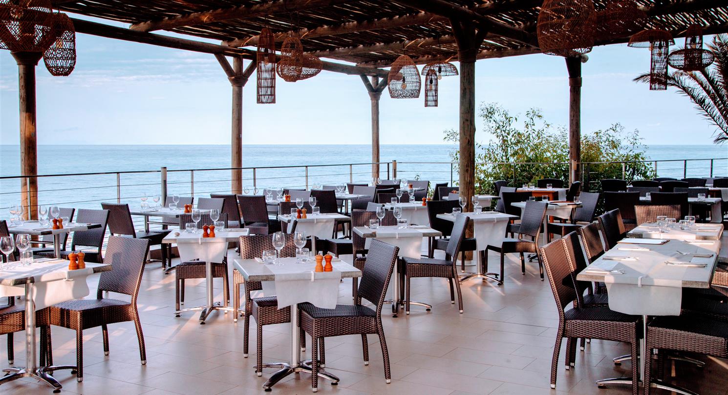 restaurant sea view bagheera - Naturism Corse