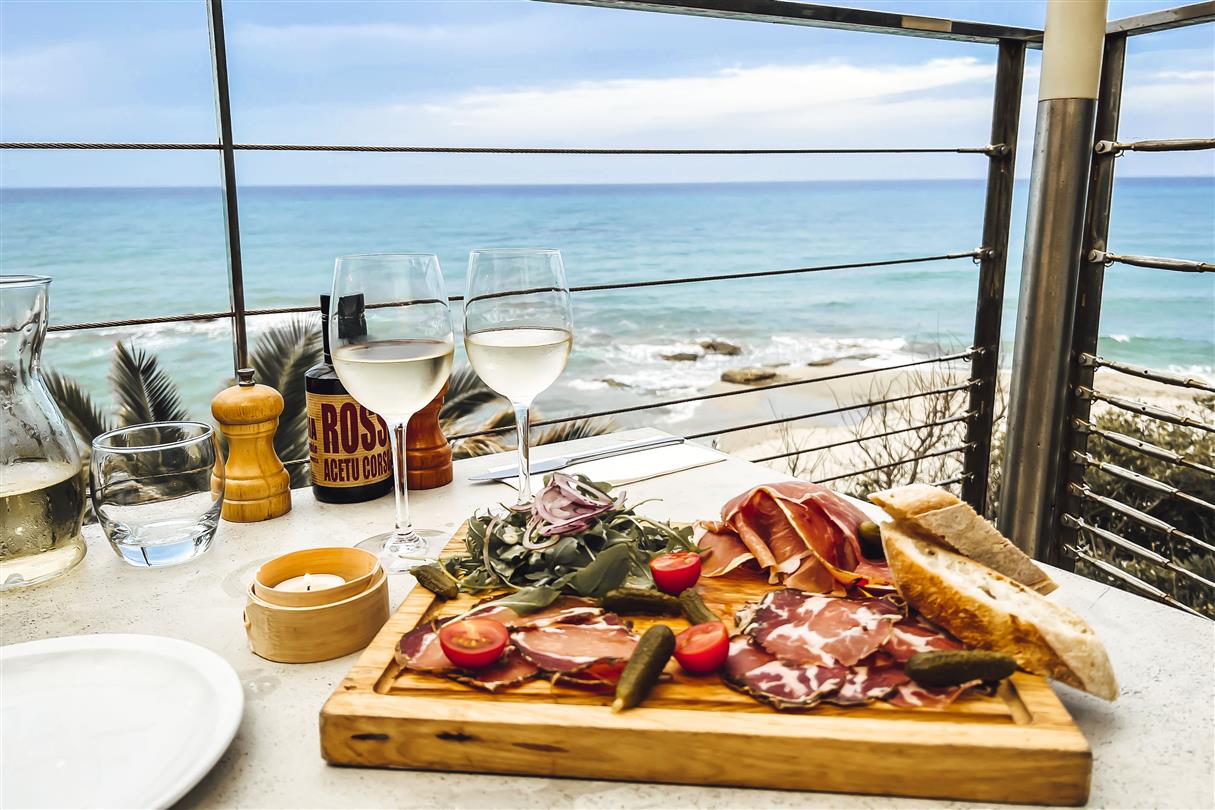Ristorante Bagheera a Bravone Linguizzetta in Corsica